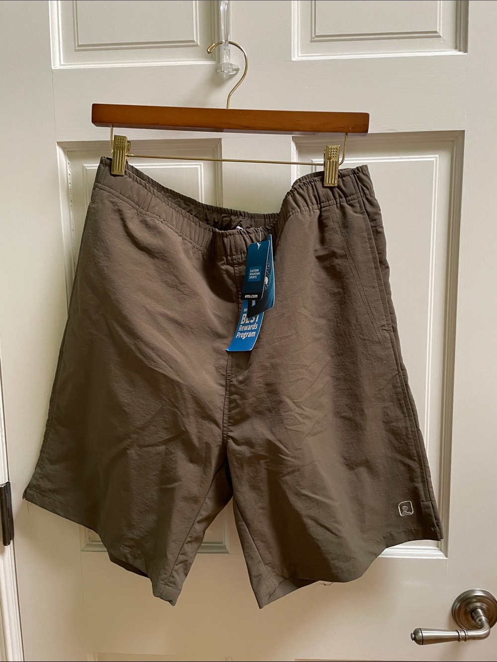Men’s Eastern Mountain Sports Draw String Techwick Shorts Size Large NWT